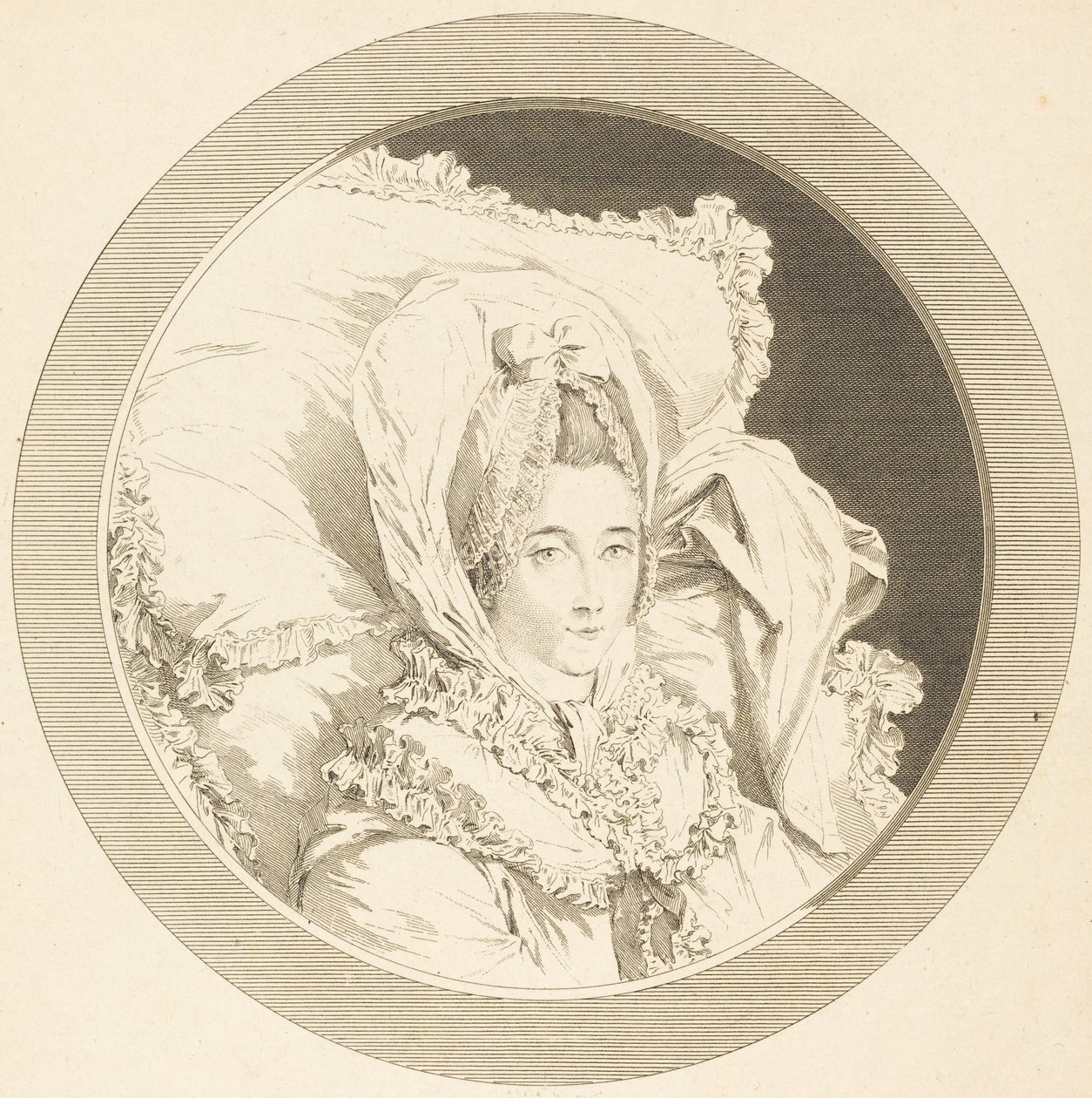 Última hora de la Baronesa de Rebecque de Augustin de Saint-Aubin