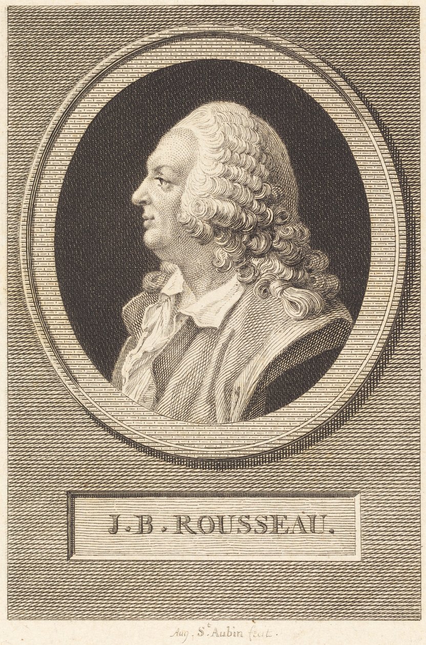 Jean-Baptiste Rousseau de Augustin de Saint-Aubin