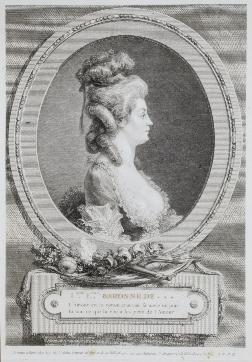 Louise Emilie: baronesa d’Andlau de Augustin de Saint-Aubin
