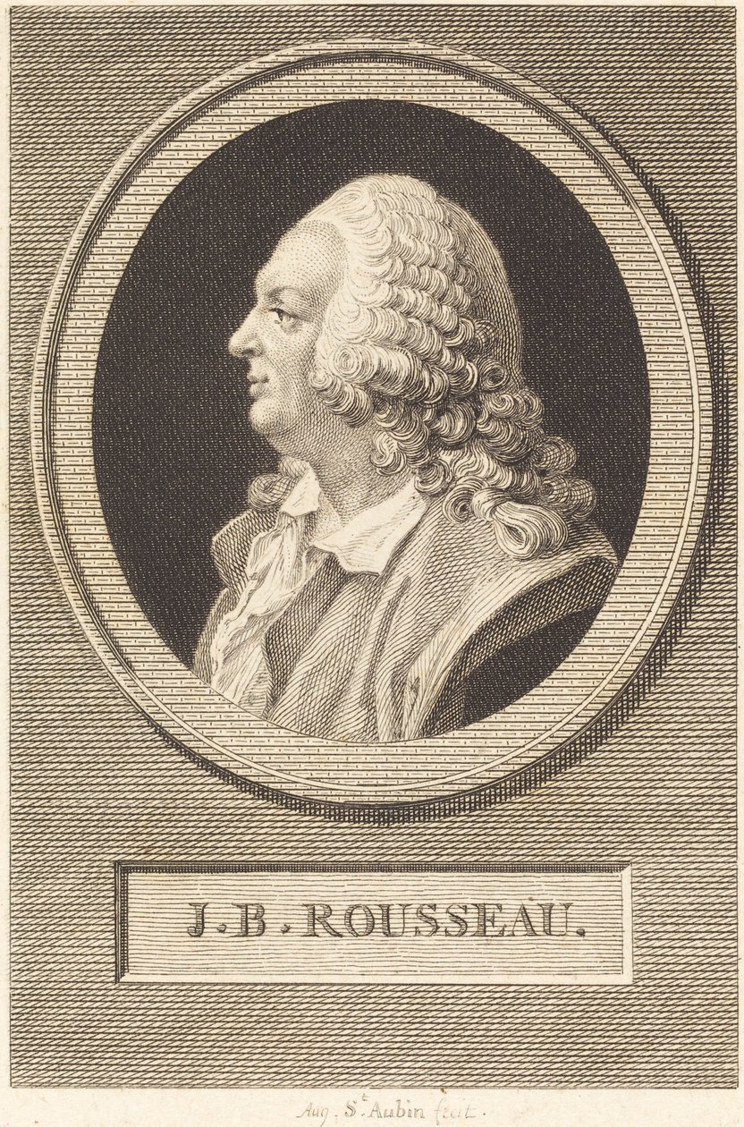 Jean-Baptiste Rousseau de Augustin de Saint-Aubin