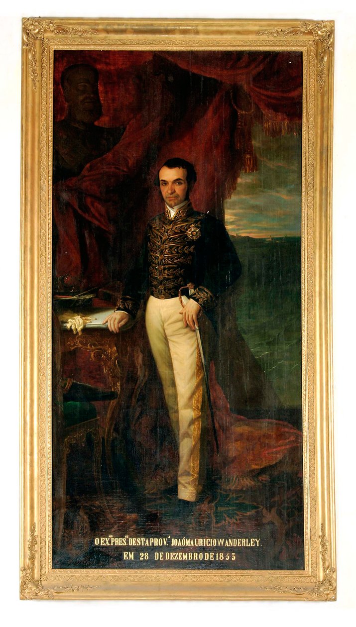 August Muller - João Maurício Wanderley - Barón de Cotegipe (1853) de Augusto Muller