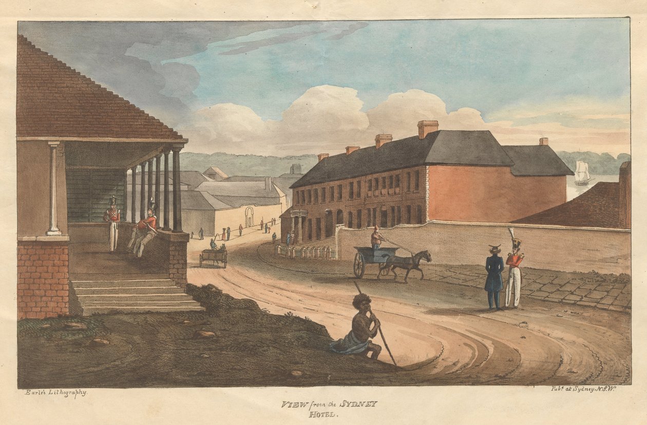 Vista desde el Hotel Sydney de Augustus Earle