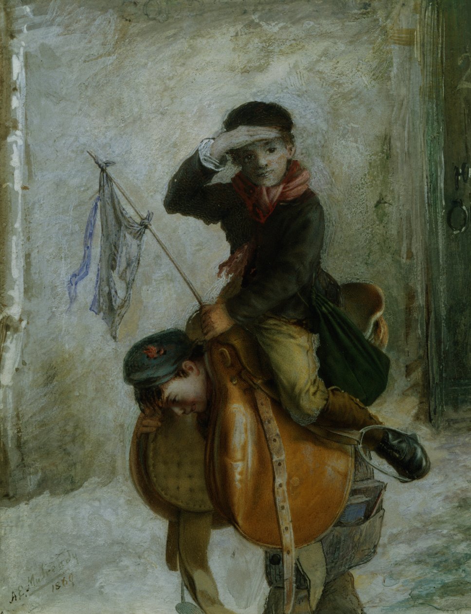 El Joven Jinete de Augustus Edward Mulready