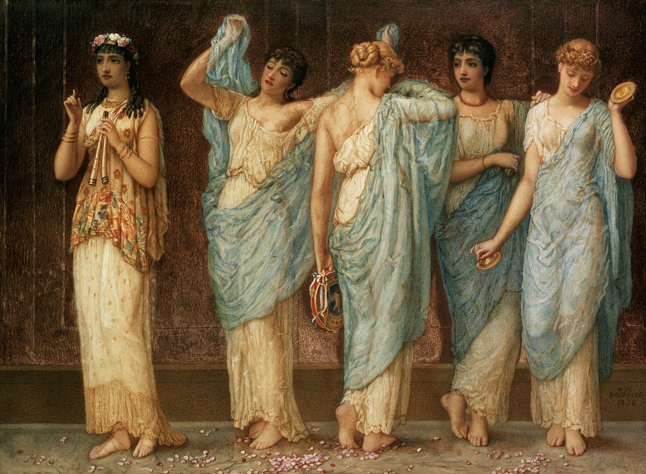 Listo para el baile de Augustus Jules Bouvier