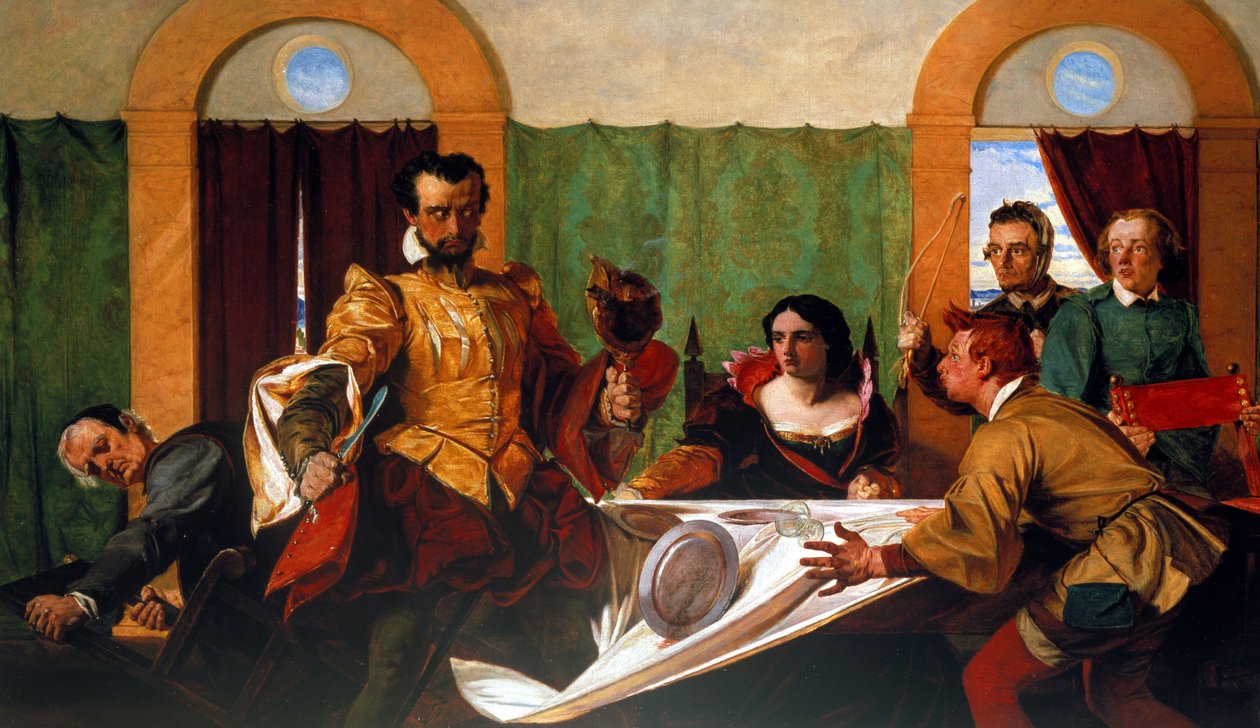 La doma de la bravía de Augustus Leopold Egg