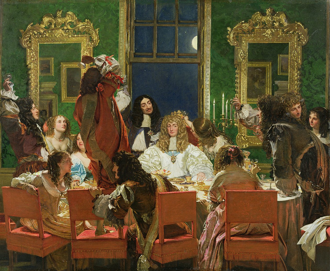 La vida de Buckingham, 1853-55 de Augustus Leopold Egg