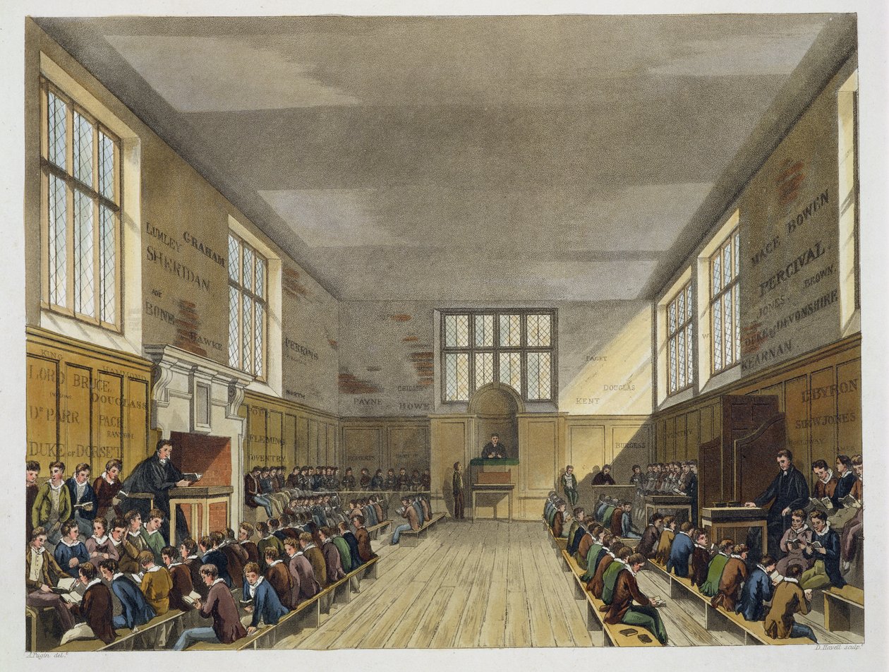Sala de la escuela de Harrow de 