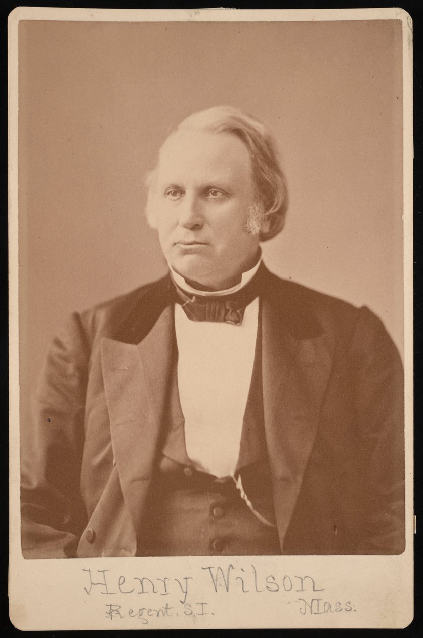 Retrato de Henry Wilson 1812-1875 de Augustus Marshall