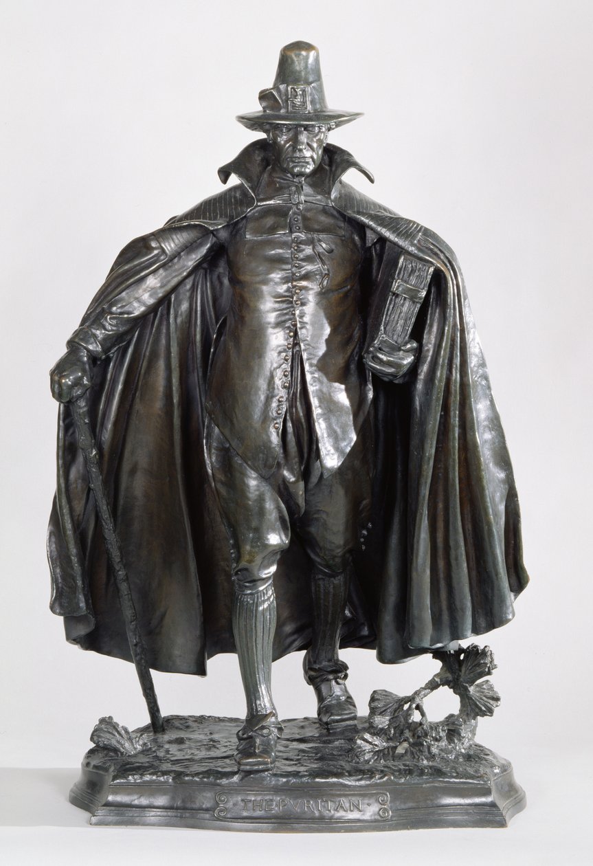 El puritano, 1899 de Augustus Saint Gaudens