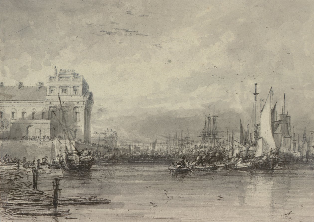 Hospital de Greenwich de Augustus Wall Callcott