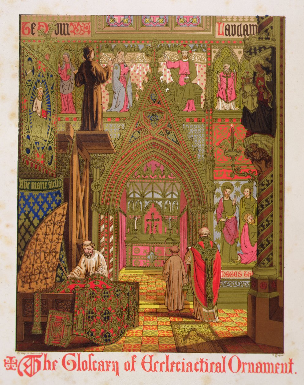 Tapices, colgaduras y manteles de altar, de 