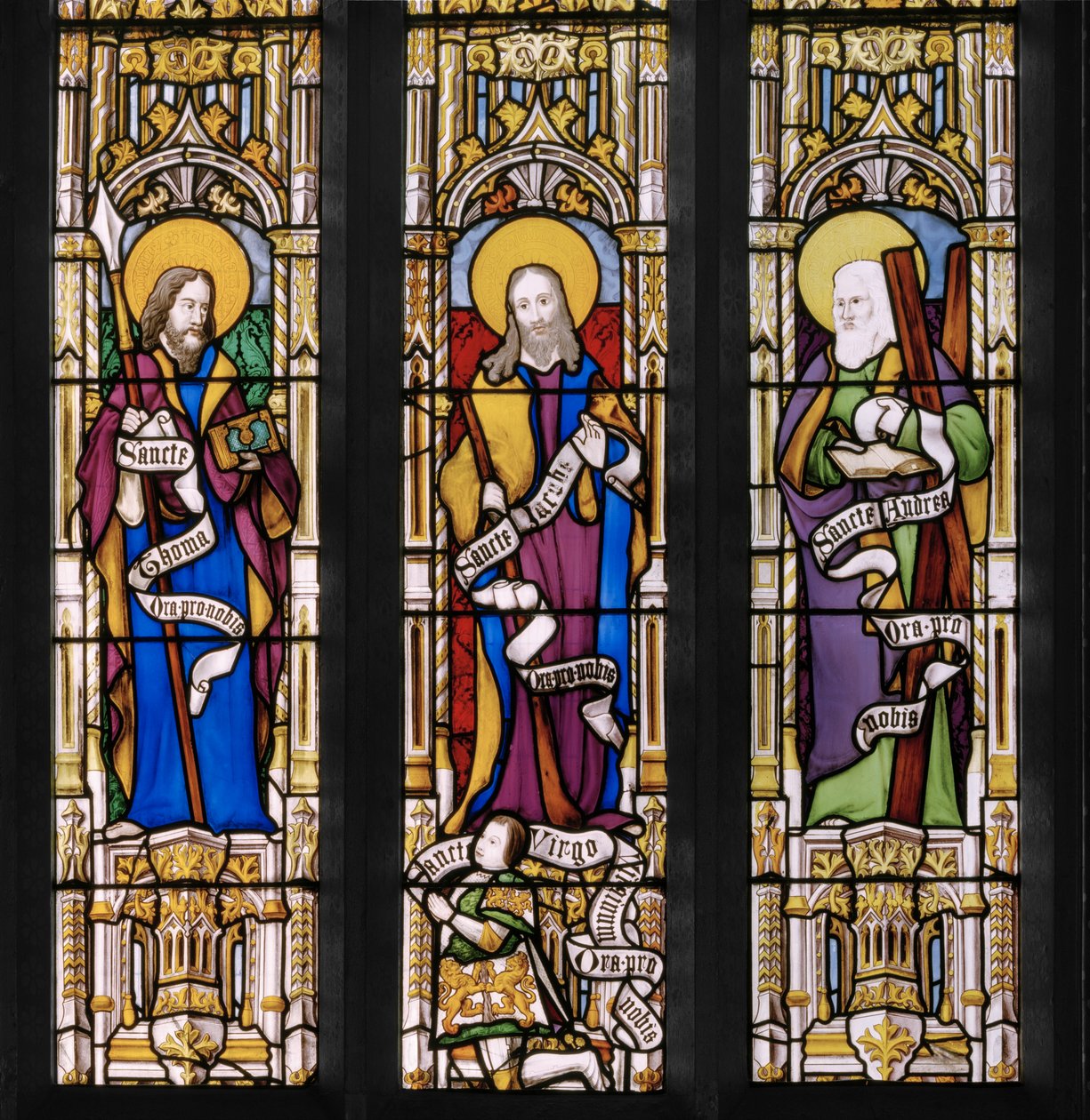Apóstoles (detalle) de Augustus Welby Northmore Pugin