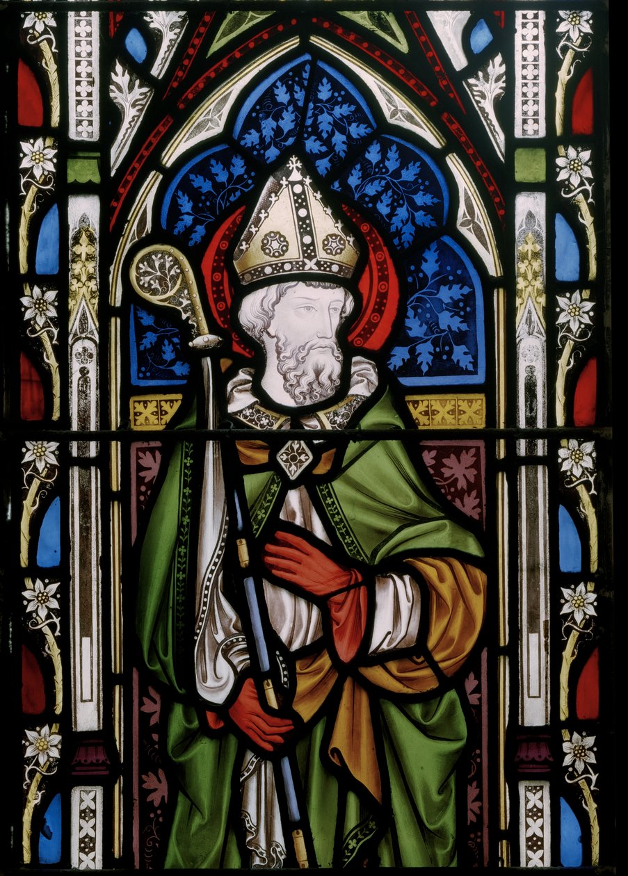 San David, detalle de Augustus Welby Northmore Pugin