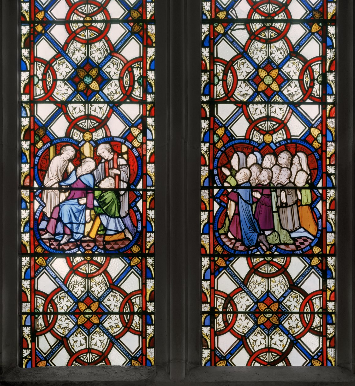 Ventana de San Jorge (detalle) de Augustus Welby Northmore Pugin