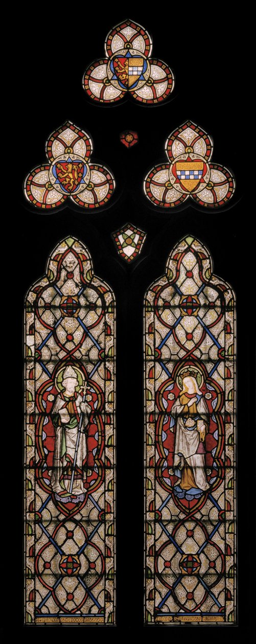 San Juan de Beverley y Santa Isabel de Hungría, 1849 de Augustus Welby Northmore Pugin