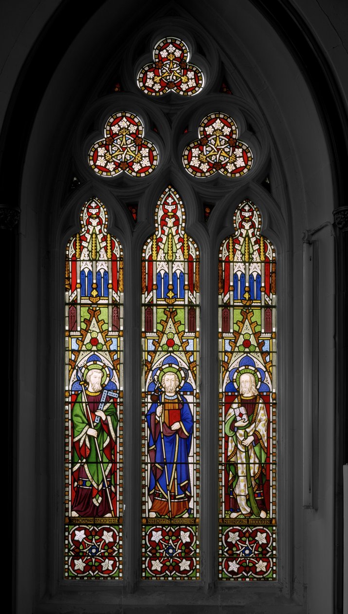San Tomás, Santiago el Mayor y Santiago el Menor, 1849 de Augustus Welby Northmore Pugin