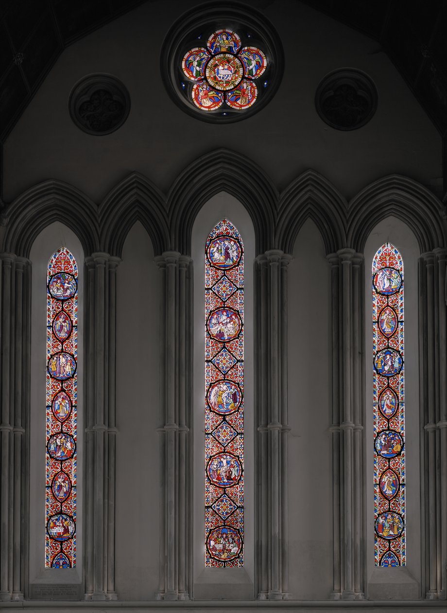 La Pasión de Cristo, Ventana Este de Augustus Welby Northmore Pugin