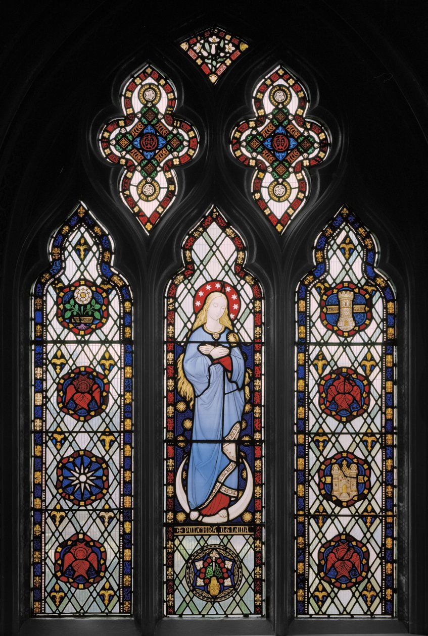 La Virgen María, c.1845 de Augustus Welby Northmore Pugin