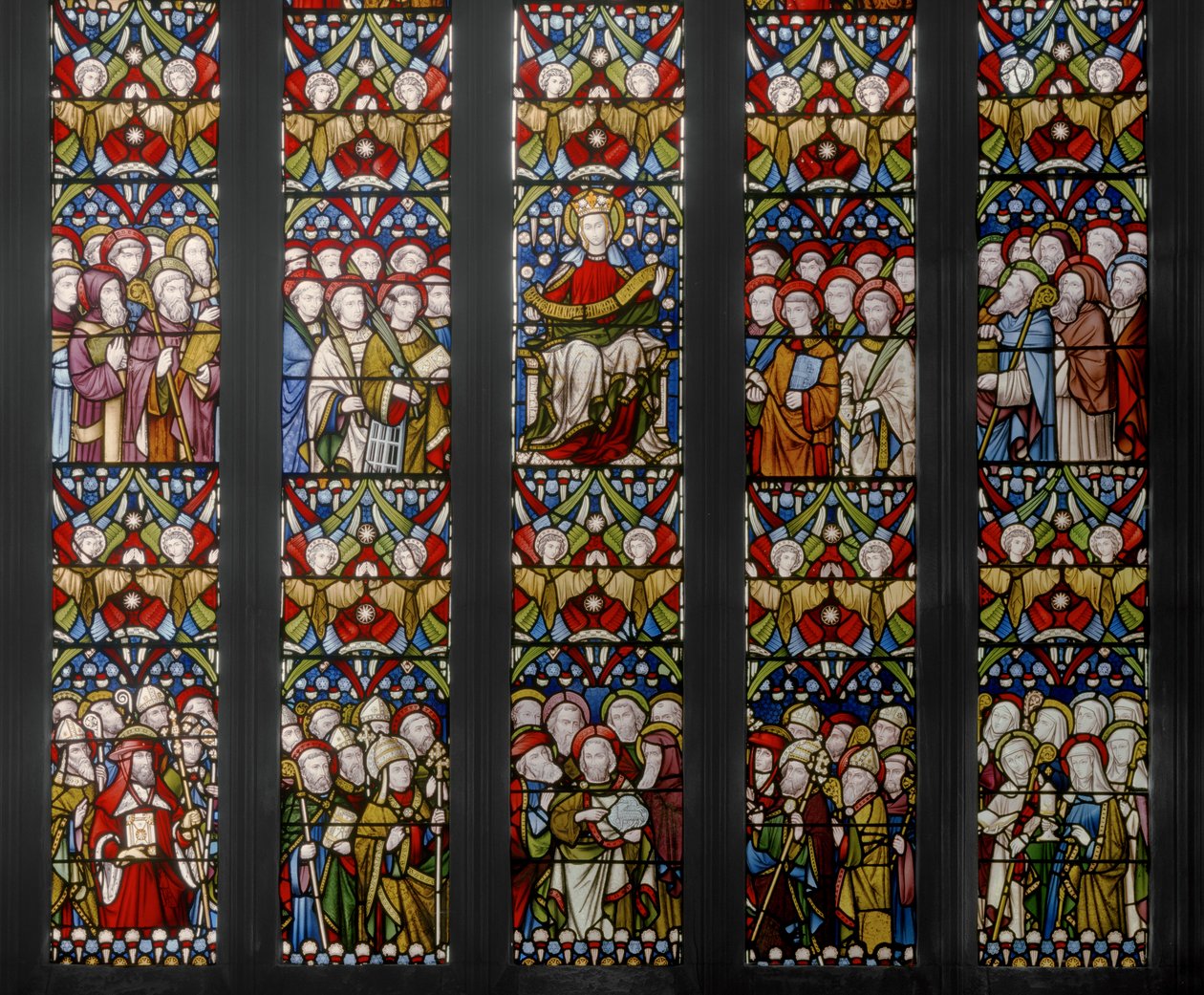 Triunfo de la Iglesia (detalle) de Augustus Welby Northmore Pugin