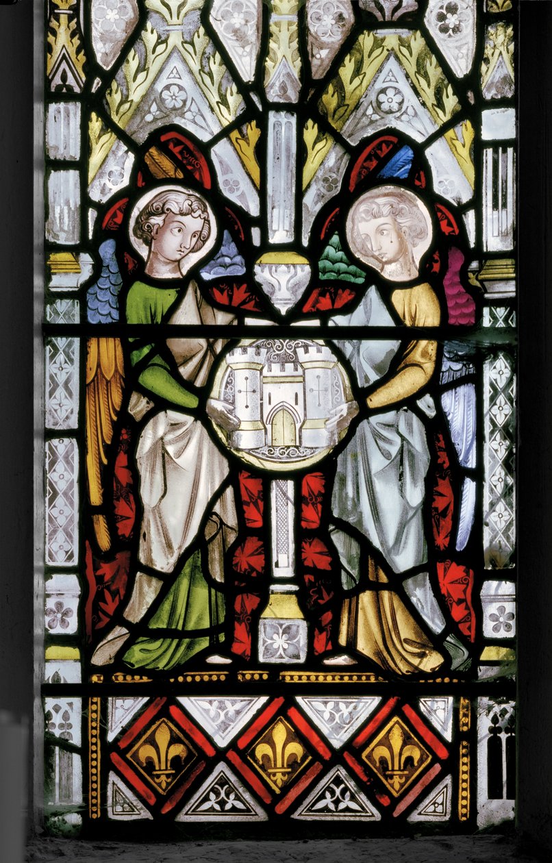 Virgen y Cristo con escenas de su vida (detalle) de Augustus Welby Northmore Pugin