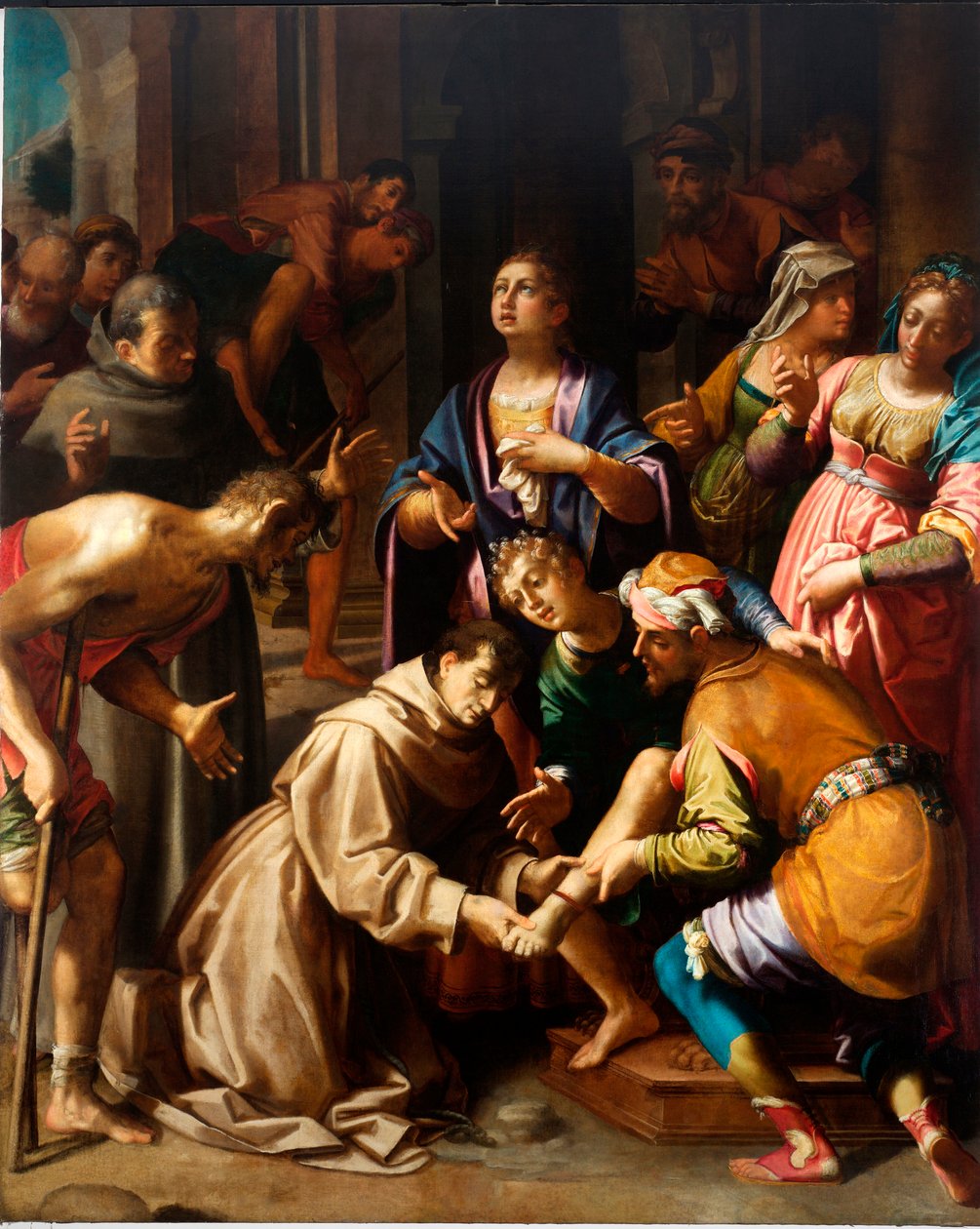 Milagro de San Antonio de Padua de Aurelio Lomi