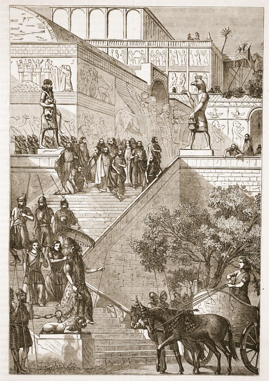 El Palacio de Kouyunjik, restaurado de Austen Henry Layard