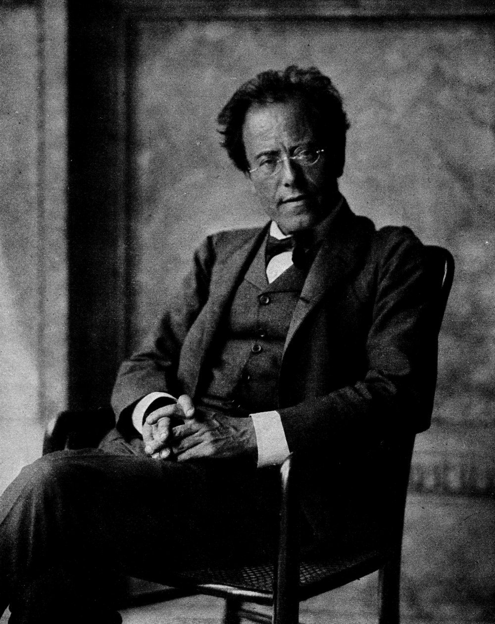 Retrato de Gustav Mahler, 1907 de Austrian Photographer