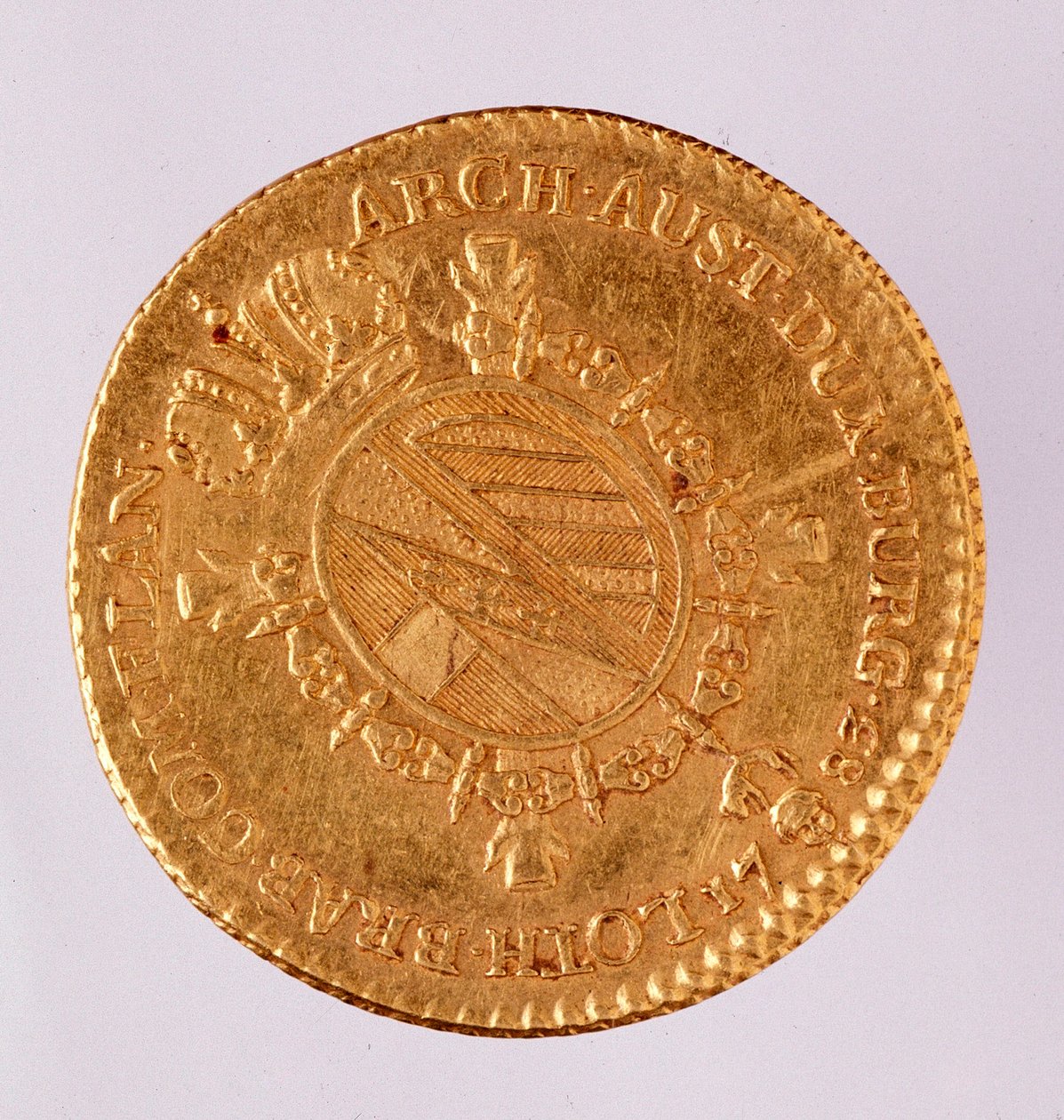 Doblón de oro austriaco del emperador José II (1740-1790) 1783 de Austrian School