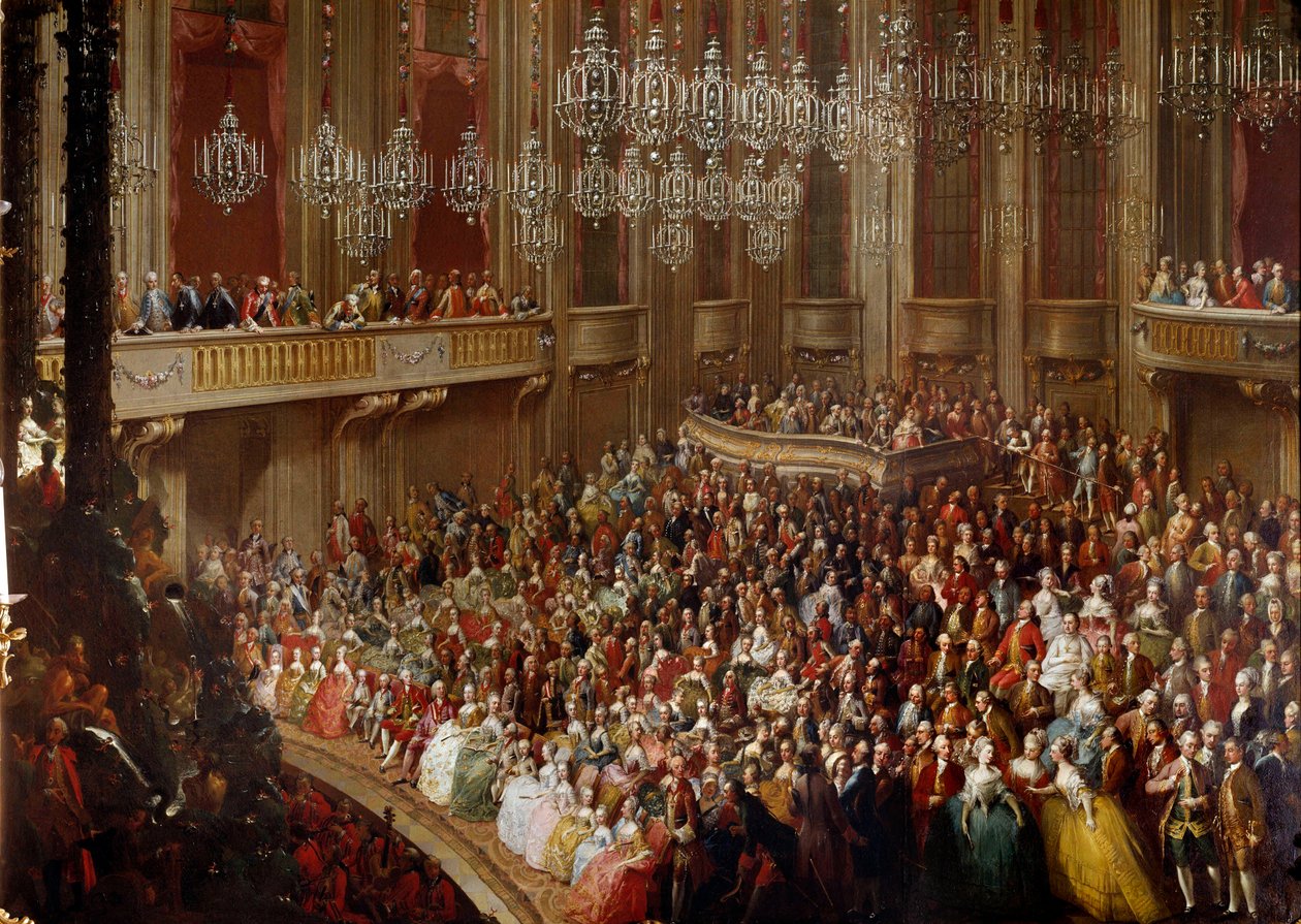 Concierto en Viena en presencia de la familia imperial de Austrian School