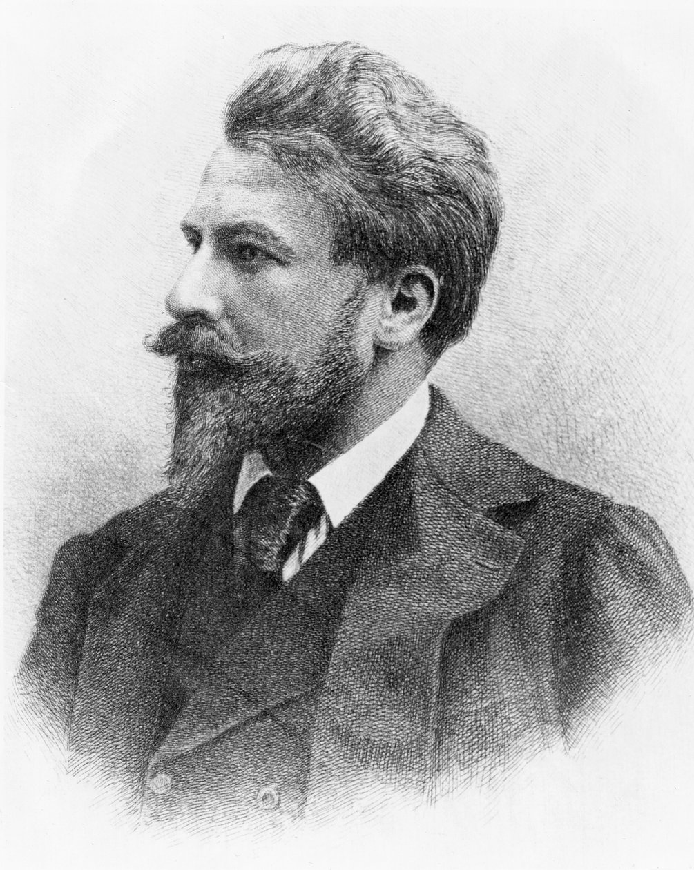 Retrato de Arthur Schnitzler de Austrian School
