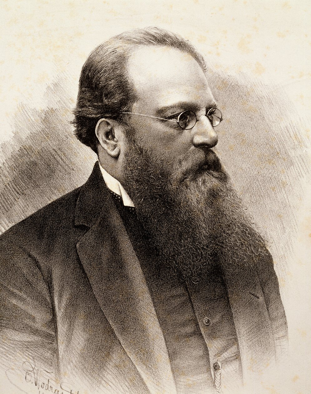 Retrato de Hans Richter de Austrian School