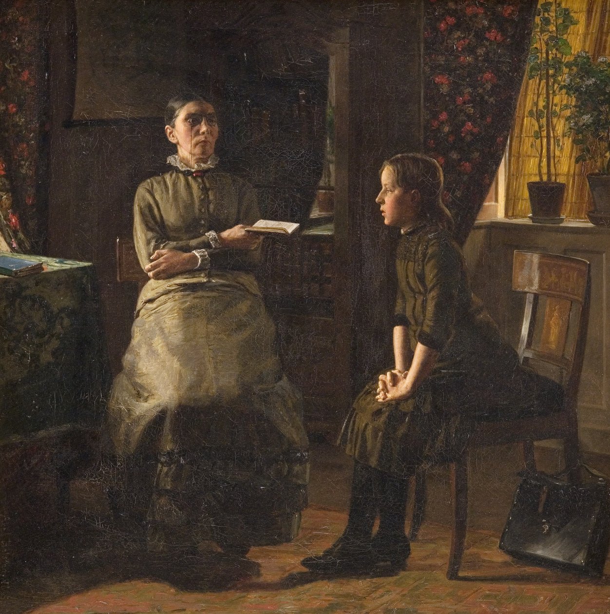 Maestra y alumna de Axel Helsted