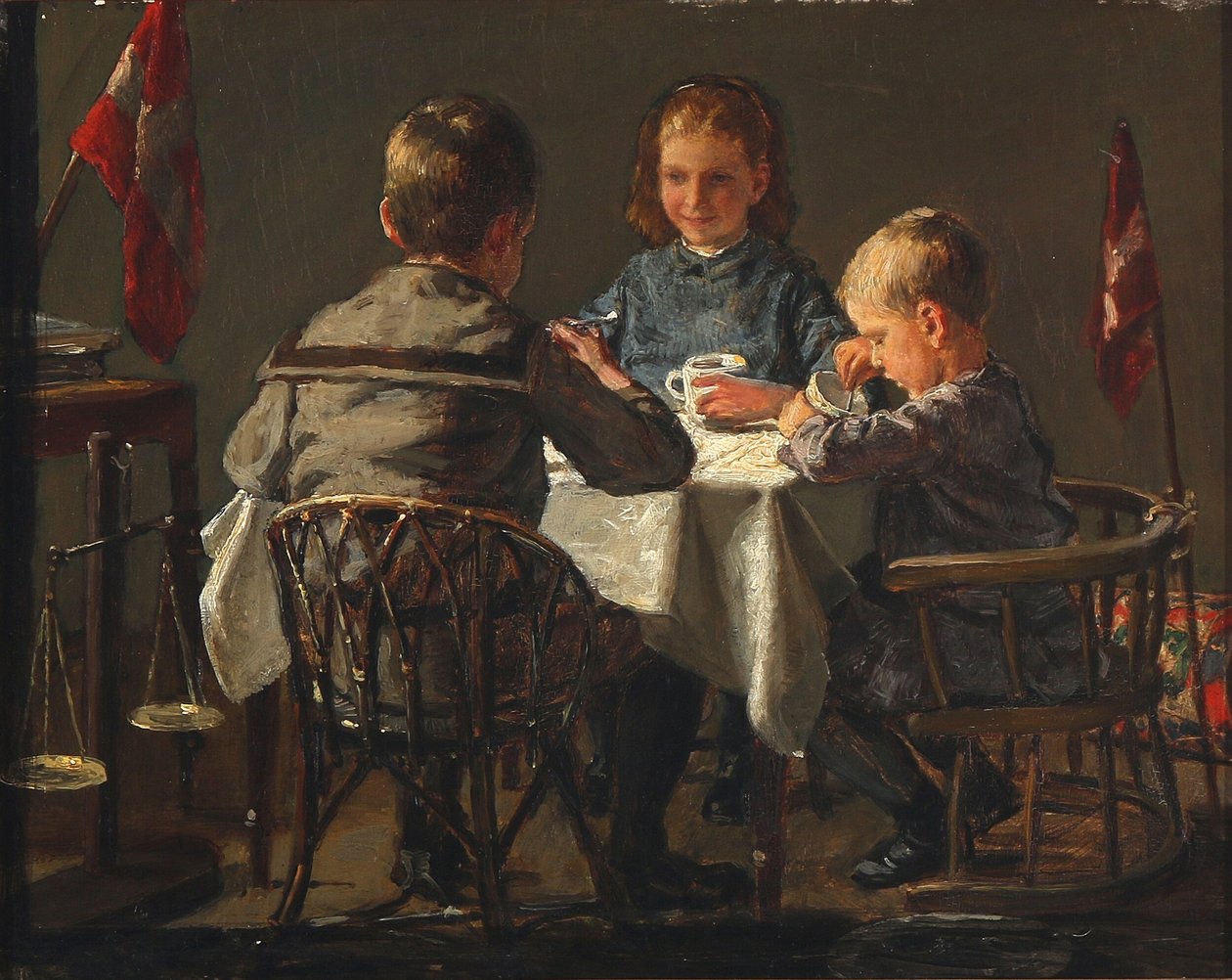 Los tres hijos del artista de Axel Helsted