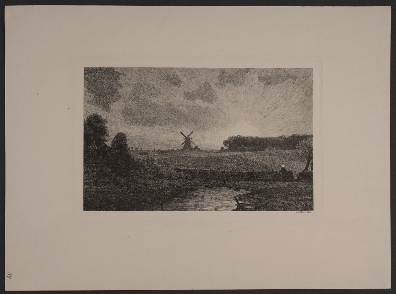 Puesta de sol de Axel Holm