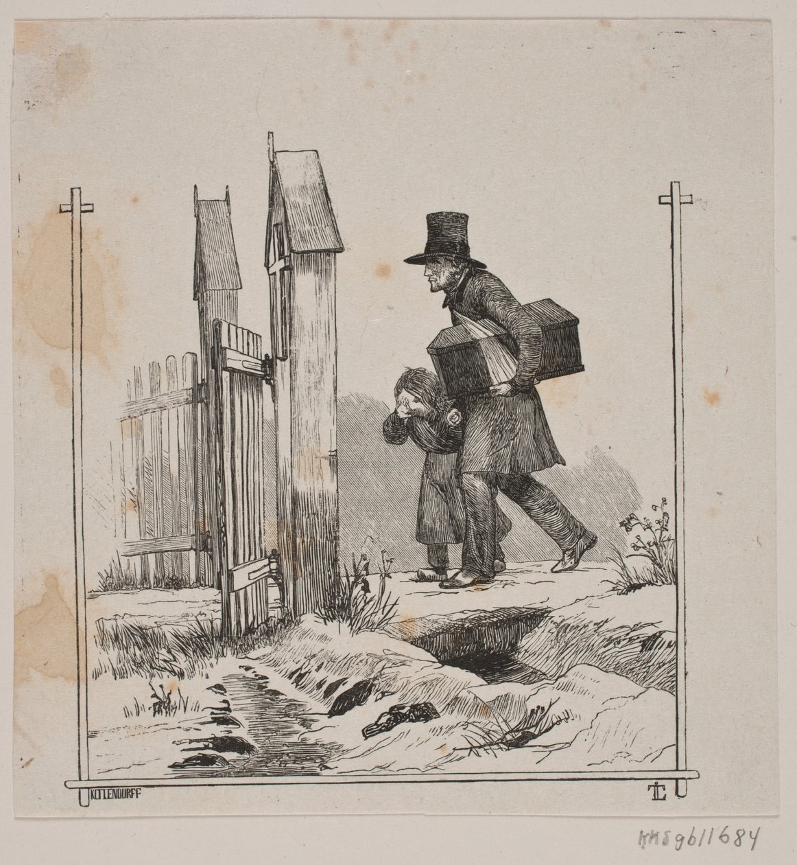 Un funeral de Axel Theodor Kittendorff