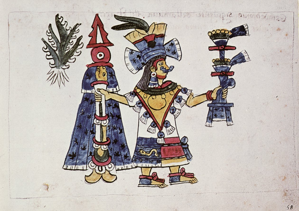 La Diosa Mayahuel, del Códice Magliabechiano | Aztec
