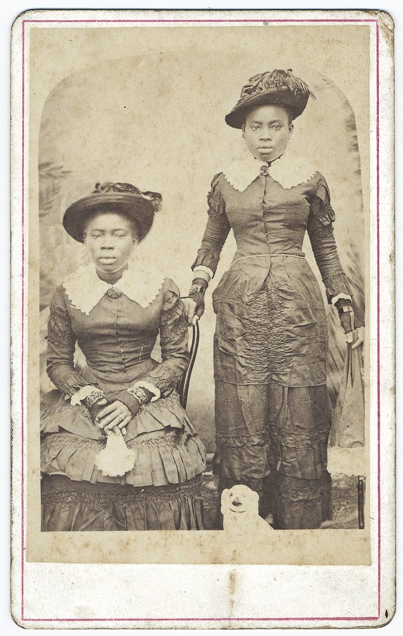 Doble retrato, 1880s de B. J. Kuofi