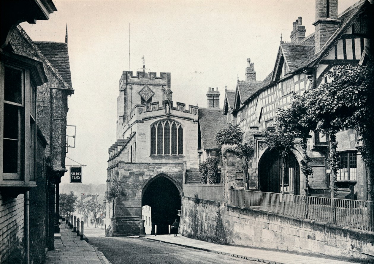 Iglesia de San James sobre West Gate, Warwick, Warwickshire, 1929 de BC Clayton