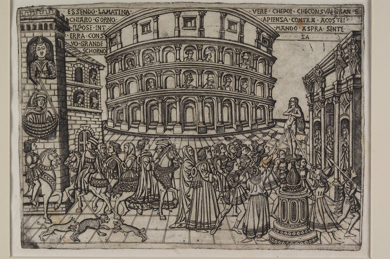 Virgilio el Hechicero, c.1460-63 de Baccio Baldini