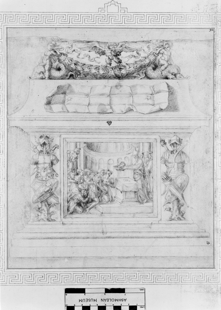 Decoración de un Cofre de Baccio Bandinelli