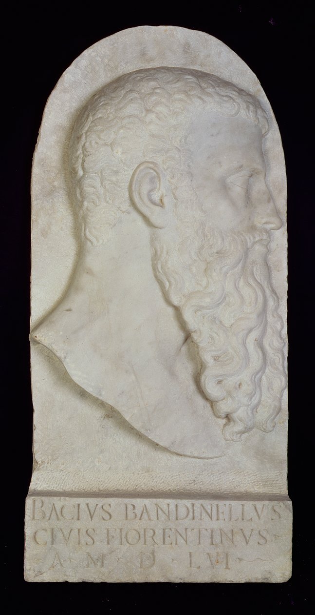 Autorretrato, 1556 de Baccio Bandinelli