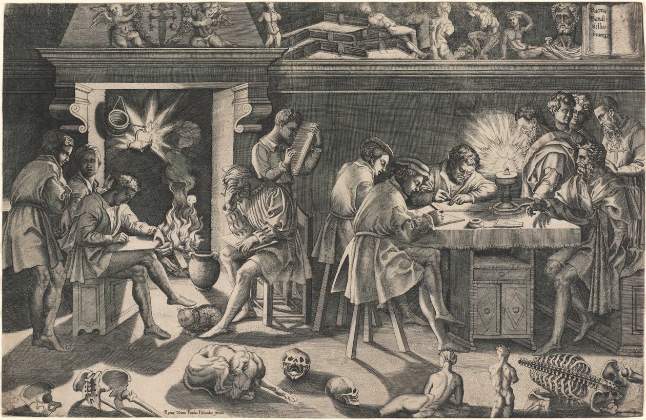 La Academia de Baccio Bandinelli de Baccio Bandinelli