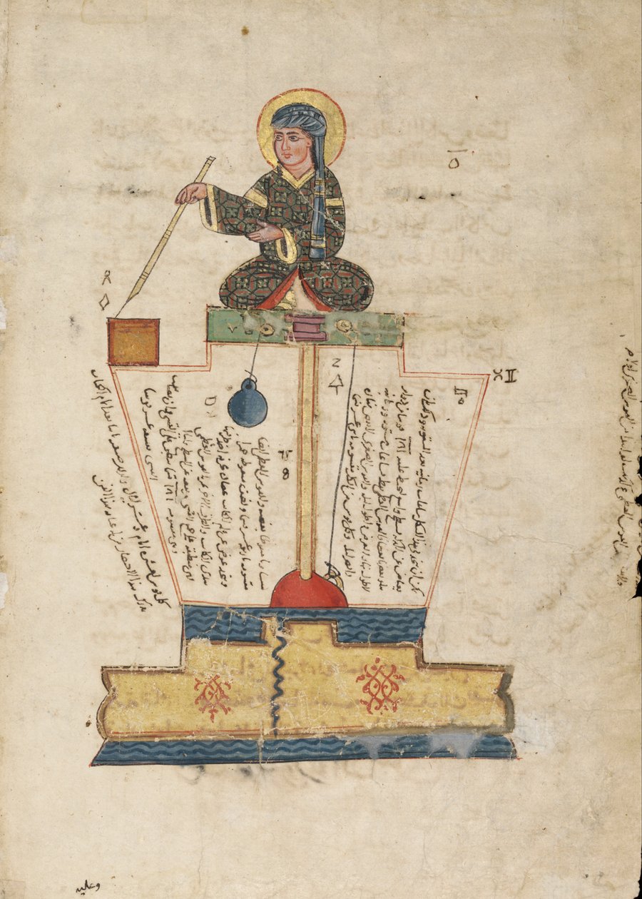 Manuscrito de Autómatas de Badi al Zaman ibn al Razzaz al Jazari