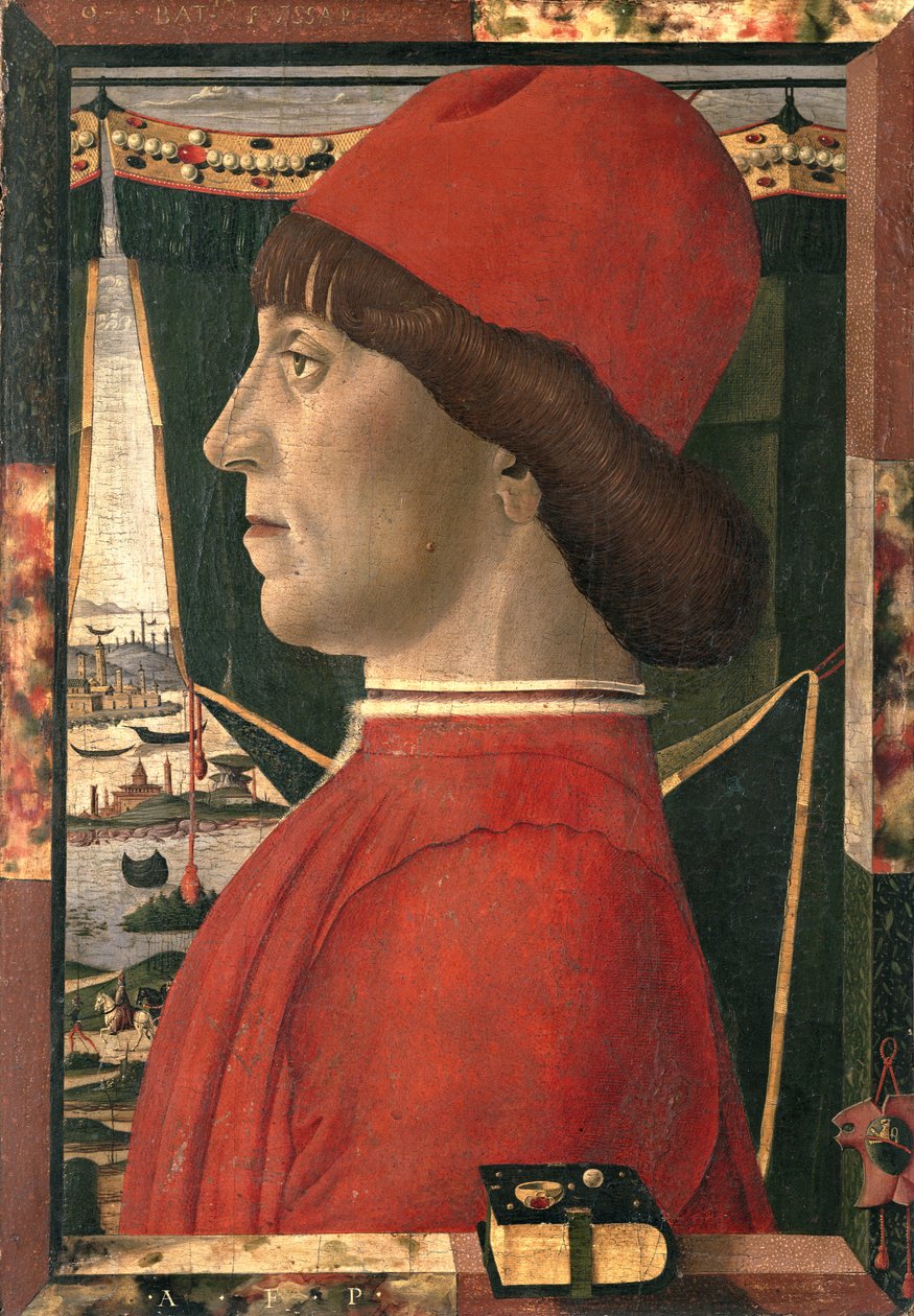 Retrato de un joven de Baldassare d Este