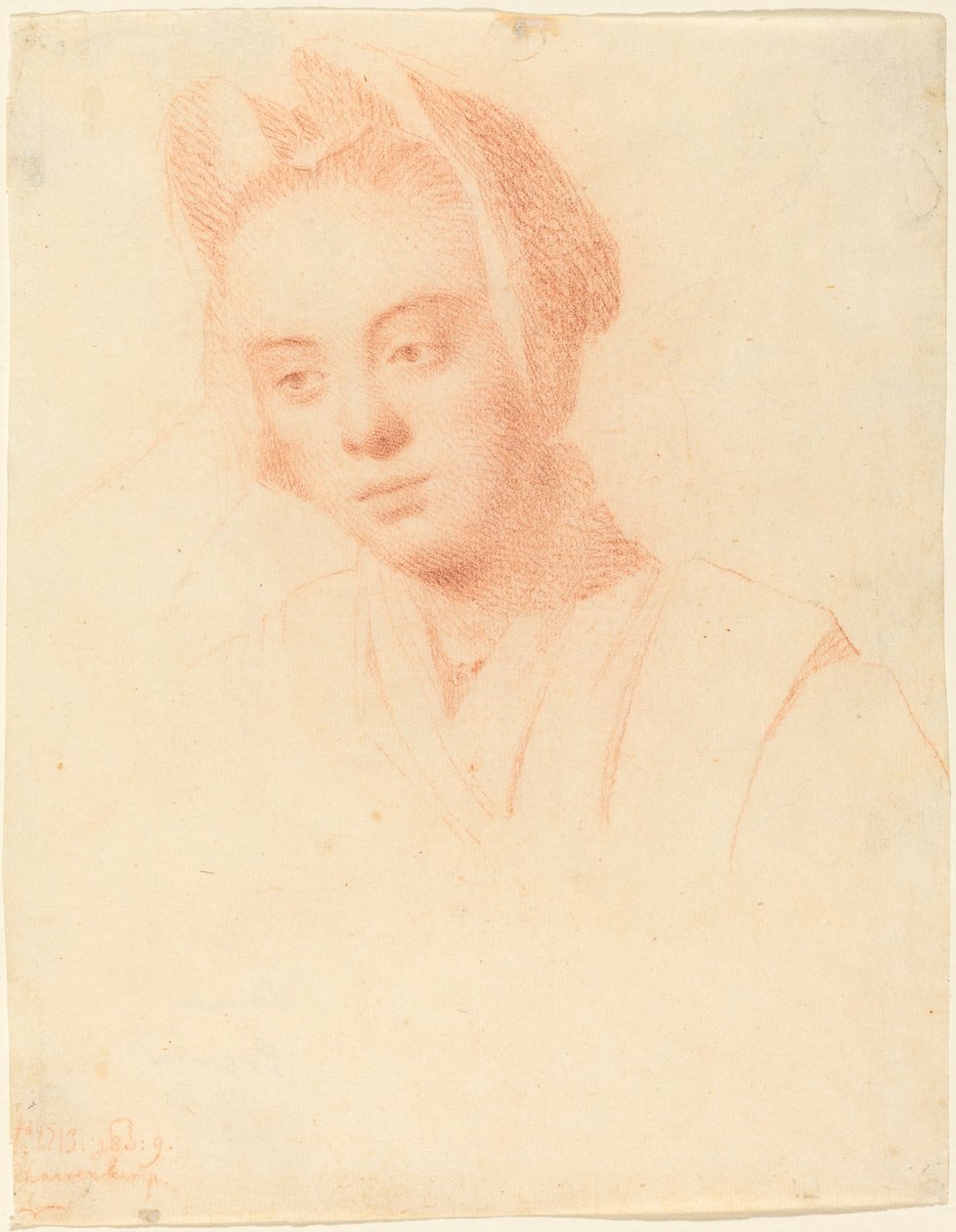 La esposa del artista Esther de Balthasar Denner