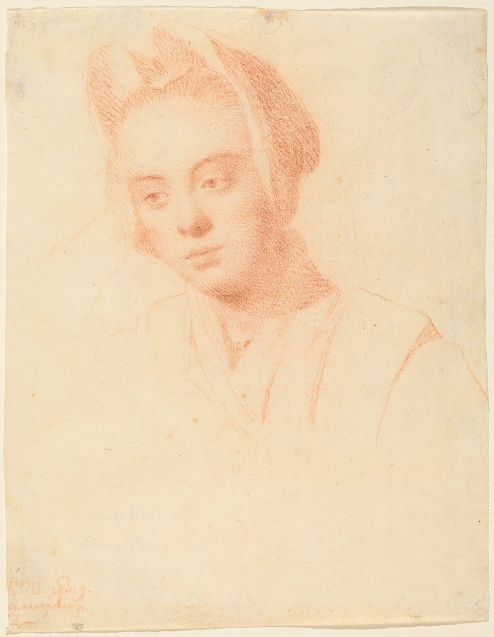 La esposa del artista Esther de Balthasar Denner