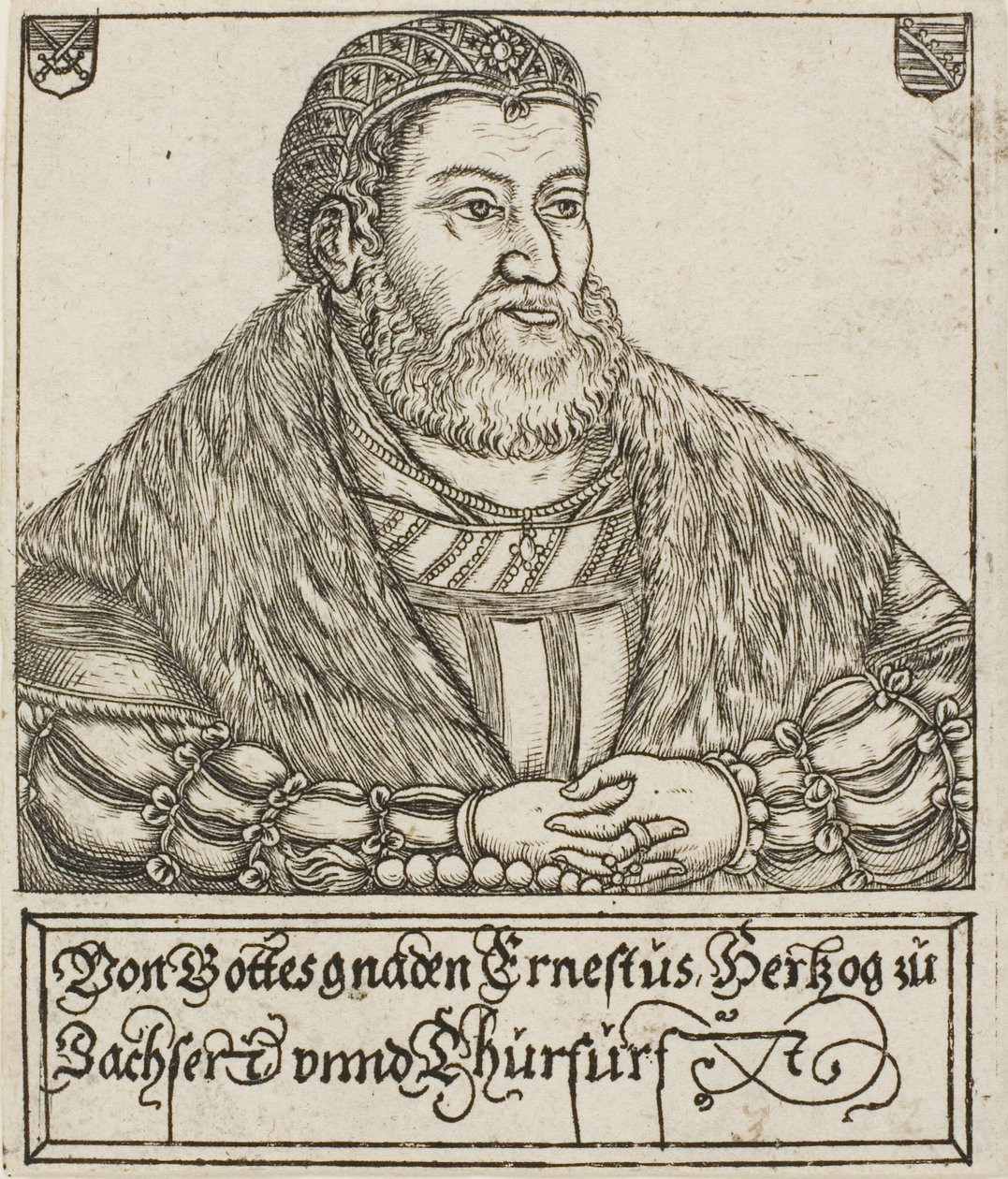 Ernest, de Duques y Electores sajones de Balthasar Jenichen