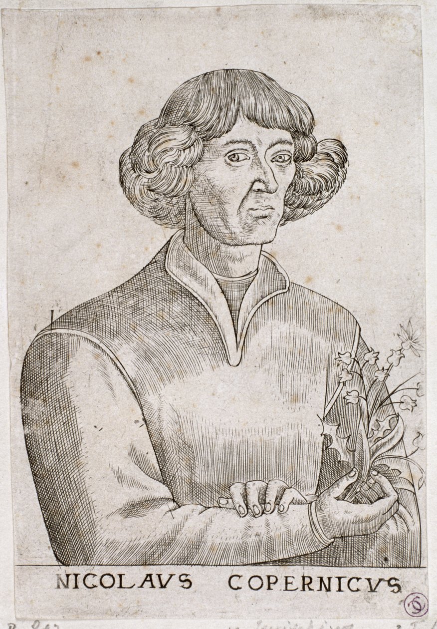 Nicolás Copérnico (1473-1543) de Balthasar Jenichen