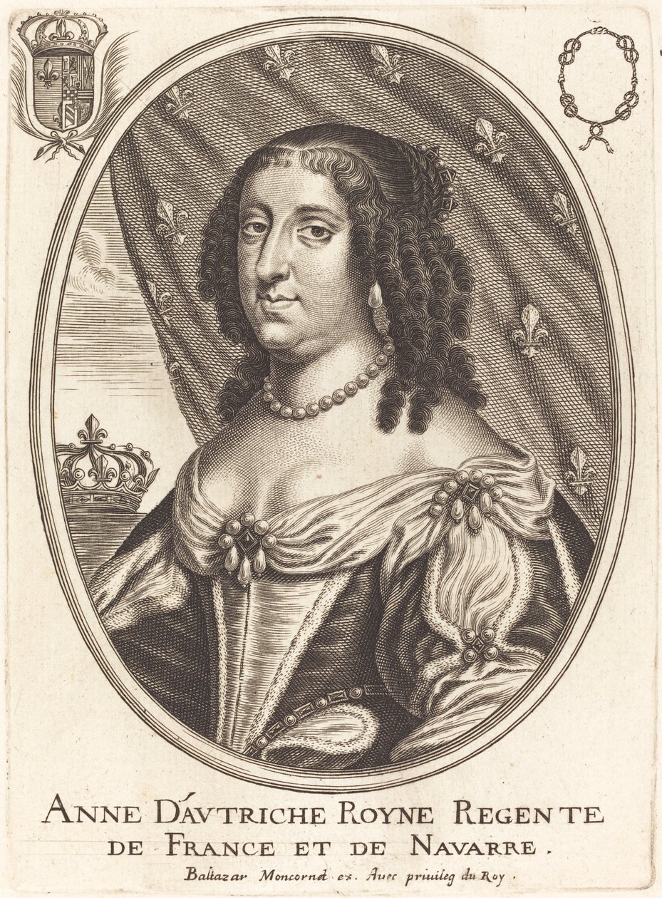 Ana de Austria de Balthasar Moncornet