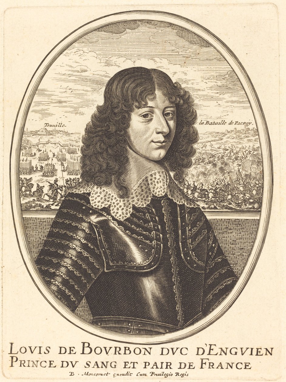 Luis II de Borbón-Condé de Balthasar Moncornet